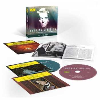 5CD/Caja/Blu-ray Herbert von Karajan: Karajan Sibelius: Complete Recordings On Deutsche Grammophon