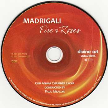 CD Paul Mealor: Madrigali: Fire & Roses