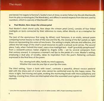 CD Paul Mealor: Madrigali: Fire & Roses