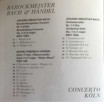 CD Johann Sebastian Bach: Portrait - Barockmeister Bach & Händel