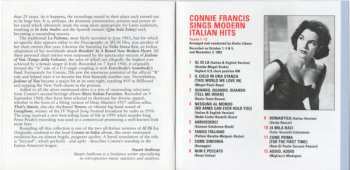 CD Connie Francis: Connie Francis Sings Modern Italian Hits