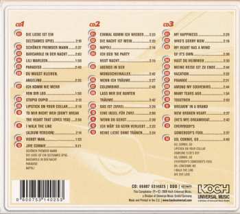3CD/Caja Connie Francis: Schöner Fremder Man - Die Hit-Collection