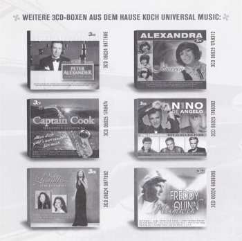 3CD/Caja Connie Francis: Schöner Fremder Man - Die Hit-Collection