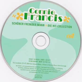 3CD/Caja Connie Francis: Schöner Fremder Man - Die Hit-Collection