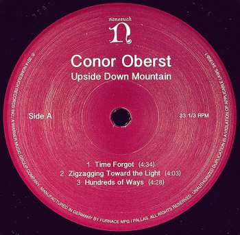 2LP/CD Conor Oberst: Upside Down Mountain