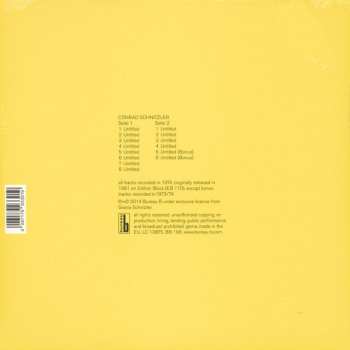 LP Conrad Schnitzler: Gelb