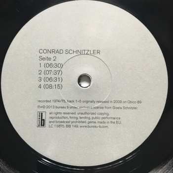 LP Conrad Schnitzler: Silver
