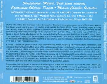 CD Johann Sebastian Bach: Piano Concertos