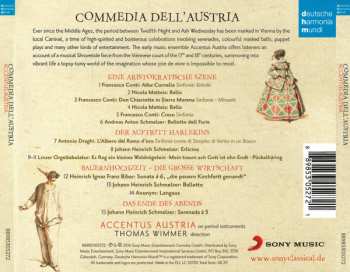CD Heinrich Ignaz Franz Biber: Commedia Dell' Austria