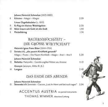 CD Heinrich Ignaz Franz Biber: Commedia Dell' Austria