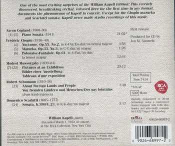 CD Frédéric Chopin: Sonata / Polonaise-Fantaisie / Pictures At An Exhibition (Fricke Collection Recital)