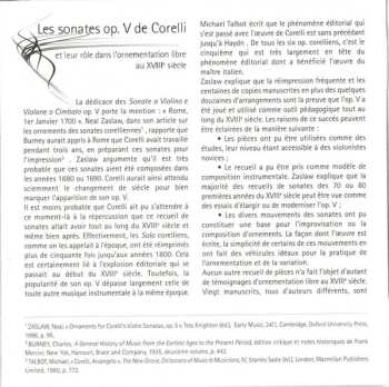 CD Arcangelo Corelli: Sonatas Op. V