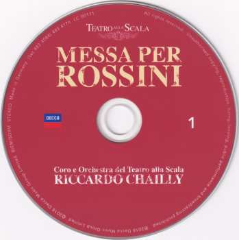 2CD Orchestra Del Teatro Alla Scala: Messa Per Requiem (A Requiem By Verdi And 12 Other Composers In Memory Of Rossini)