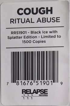 2LP Cough: Ritual Abuse CLR | LTD