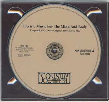 2CD Country Joe And The Fish: Electric Music For The Mind And Body