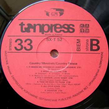 LP Country Minstrels: Country Palace