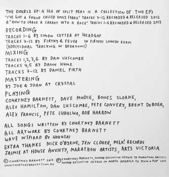 2LP Courtney Barnett: The Double EP: A Sea Of Split Peas