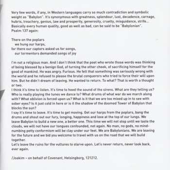 2CD Covenant: Leaving Babylon LTD