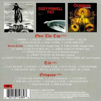 3CD/Caja Cozy Powell: The Polydor Years