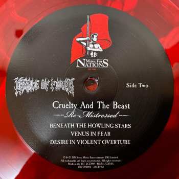 2LP Cradle Of Filth: Cruelty And The Beast (Re-Mistressed) CLR