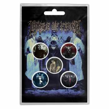 Merch Cradle Of Filth: Juego de placas Cryptoriana 