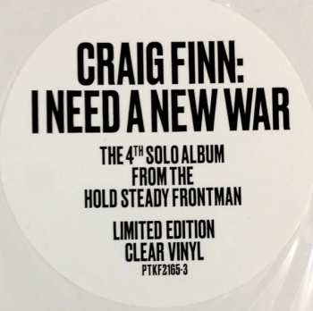LP Craig Finn: I Need A New War CLR