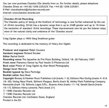 CD Craig Ogden: Tango Nuevo