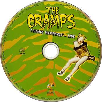 CD The Cramps: Teenage Werewolf... Live