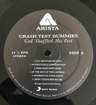 LP Crash Test Dummies: God Shuffled His Feet