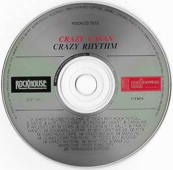 CD Crazy Cavan And The Rhythm Rockers: Crazy Rhythm