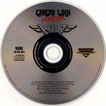 CD Crazy Lixx: Forever Wild