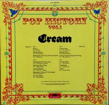 2LP Cream: Pop History Vol. 1