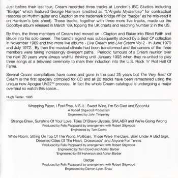 CD Cream: The Very Best Of Cream