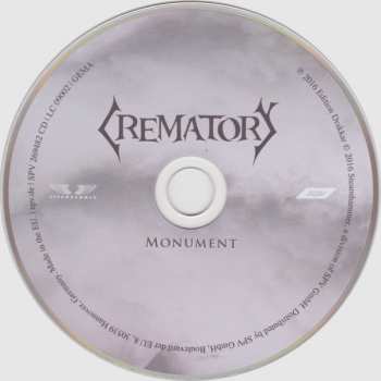 CD Crematory: Monument DIGI