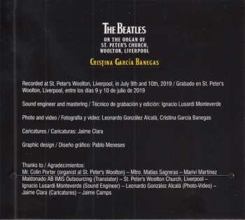 CD Cristina Garcia Banegas: The Beatles On The Organ Of St. Peter's Church, Woolton, Liverpool