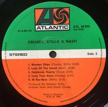 LP Crosby, Stills & Nash: Crosby, Stills & Nash
