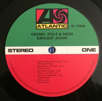 LP Crosby, Stills & Nash: Daylight Again