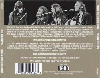 2CD Crosby, Stills, Nash & Young: Fillmore East 1970