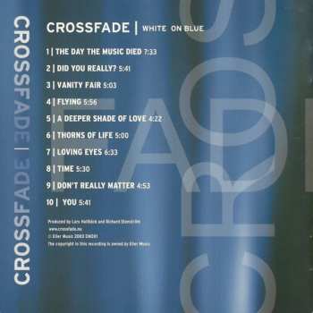 CD Crossfade: White On Blue