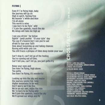 CD Crossfade: White On Blue