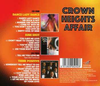 2CD Crown Heights Affair: Dance Lady Dance / Sure Shot / Think Positive