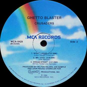 LP The Crusaders: Ghetto Blaster