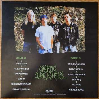 LP Cryptic Slaughter: Money Talks CLR