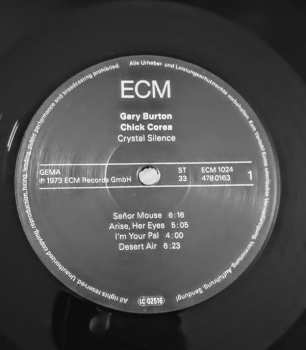 LP Gary Burton / Chick Corea: Crystal Silence