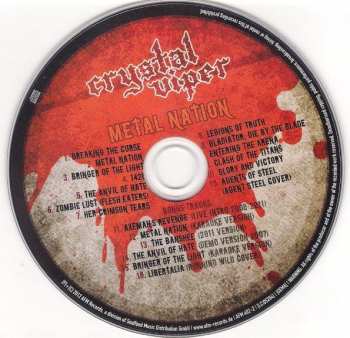 CD Crystal Viper: Metal Nation