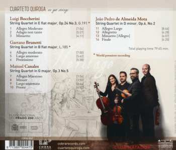 CD Cuarteto Quiroga: Heritage: The Music Of Madrid In The Time Of Goya