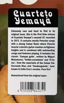 LP Cuarteto Yemaya: El Tic Tac