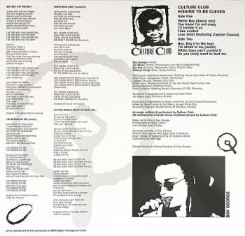 LP Culture Club: Kissing To Be Clever CLR | LTD