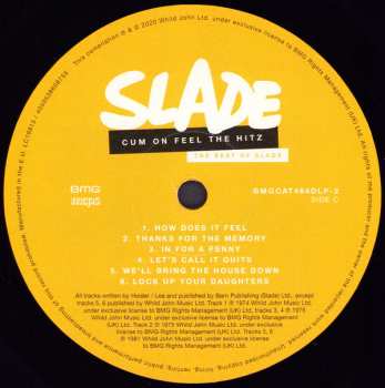 2LP Slade: Cum On Feel The Hitz - The Best Of Slade