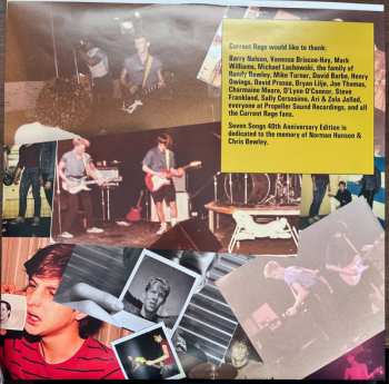 LP Current Rage: Seven Songs: 40th Anniversary Edition